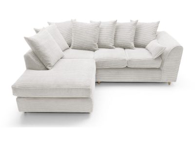 Zina Chenille Corner Sofas