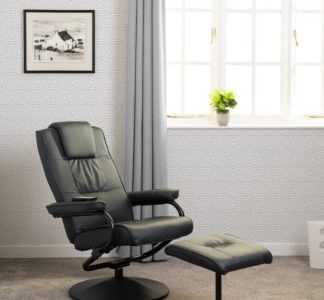 Ascot Recliner Chair and Footstool