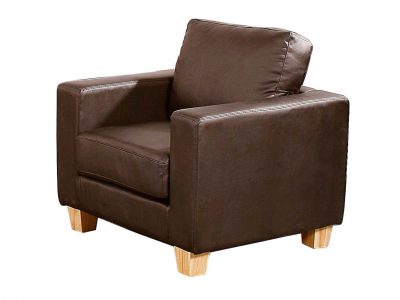 Chesterfield 1 Seater Sofa Pu