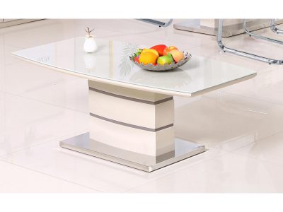 Knightsbridge Coffee Table With Glass Top