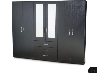 3 Piece Wardrobe and Drawers + Mirror