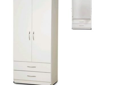 Wardrobe With 2 Draws